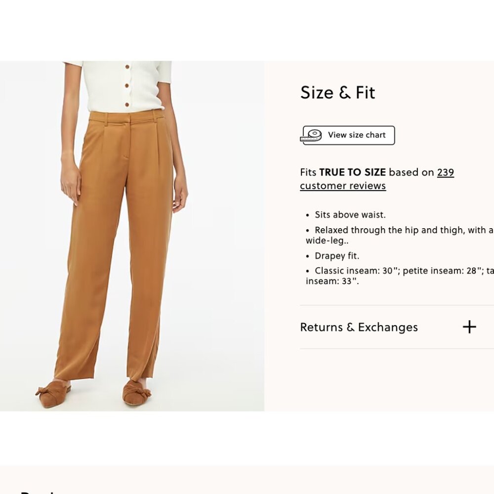 J. Crew Factory Pink Trousers (NWT) - Picture 8 of 8